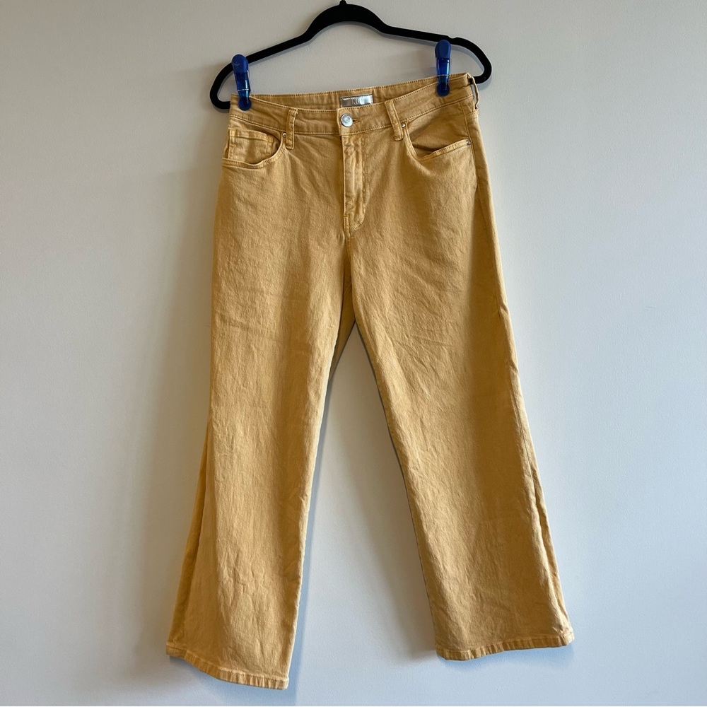 Kut From The Kloth Charlotte High Rise Culotte in Yellow
